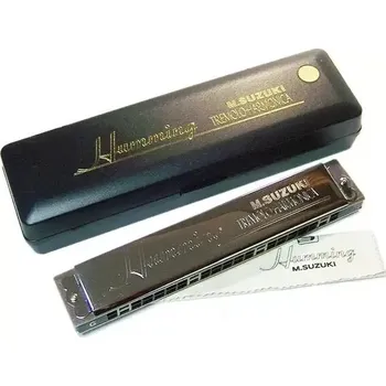 Foukací harmonika Harmonika tremolo Suzuki SU-21 HM Eb Humming