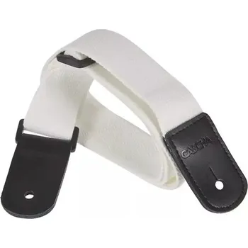 Strunný nástroj Řemen pro Ukulele Cascha Ukulele Strap Poly-Cotton - White