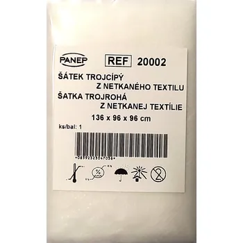 Šátek trojcípý netk. 96x96x136 VÝPRODEJ