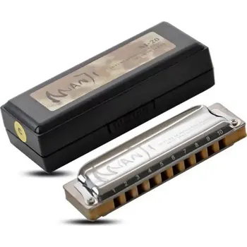 Foukací harmonika Harmonika diatonická Suzuki M-20-Nm F moll Manji Natural Minor