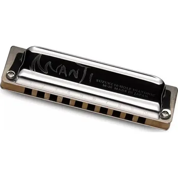 Foukací harmonika Harmonika diatonická Suzuki M-20 F Manji