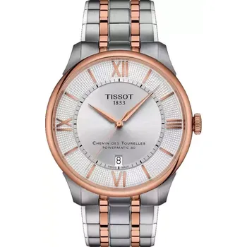 Hodinky Tissot - T139.407.22.038.00 - Chemin Des Tourelles Powermatic 80, 42 mm