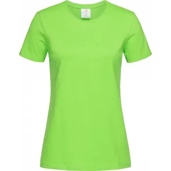 Dámské tričko Stedman Klasické dámské tričko Stedman na tělo s certifikací Vegan Barva: zelená kiwi, Velikost: L