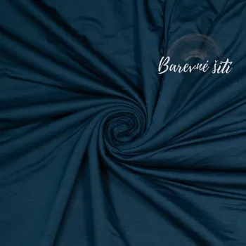 Bambusový úplet Denim BIO (E) (Měkké a hebké bambusové úplety)