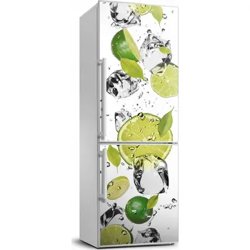 Fototapeta Samolepka na ledničku samolepící Limetka a voda