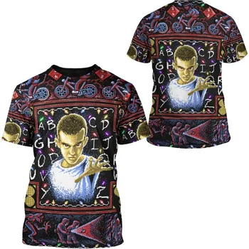 Dámské tričko Tričko s potiskem 3D Horror Movie CS490 Velikost: XS, Barva (Varianta): tričko 1