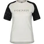 SCOTT Cyklistický dres s krátkým rukávem - TRAIL CONTESSA SIGN. SS W - bílá L