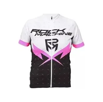 cyklistický dres Dres Rock Machine Woman Flash D vel. S