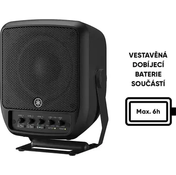 Aparatura pro univerzální použití Ozvučovací PA sestava s baterií Yamaha Stagepas 100BTR