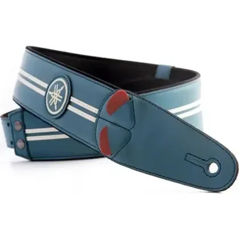 Kytarový popruh Řemen kytarový Yamaha RightOn! Race Teal Yamaha