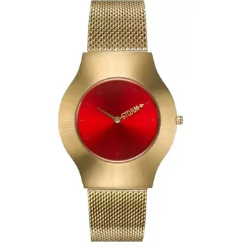 Hodinky Storm - NEW ION MESH GOLD RED