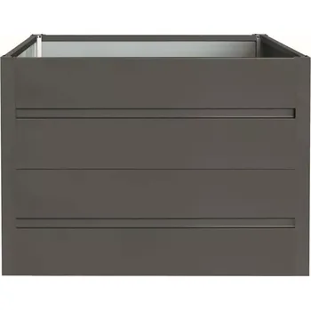 Vyvýšený záhon Rojaplast Premium HBK99 90 x 90 x 76 cm antracit
