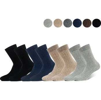 Pánské tričko PESAIL Pánské vlněné termoponožky LY307 4páry Barva: Mix, Velikost: 44-47