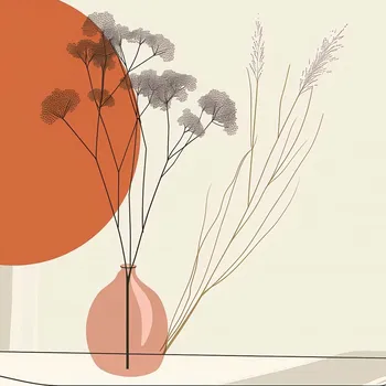 Plakát Plakát Sušený Pohled bez rámu 50 x 50 cm