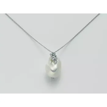 Řetízek Stříbrné šperky - Řetízek s perlami MILUNA PCL4757