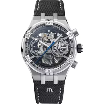 Hodinky Maurice Lacroix - AI6098-SS001-090-1 - AIKON Chronograph Skeleton 44mm