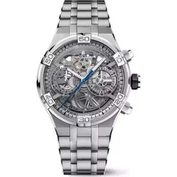 Módní doplněk Maurice Lacroix - AI6098-SS002-090-1 - Chronograph Skeleton 44mm