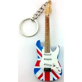 Přívěsek na klíče Music Legends PPT-PD173 Stratocaster UK Flag