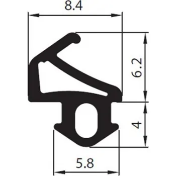 Příslušenství k oknu Okenní těsnění do oken ROPLASTO S-1019