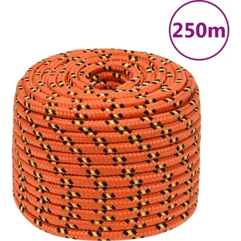Lano Lodní lano oranžové 14 mm 250 m polypropylen IM_152677