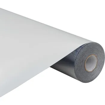 Stavební výplň vidaXL Reflexní zrcadlová fólie stříbrná