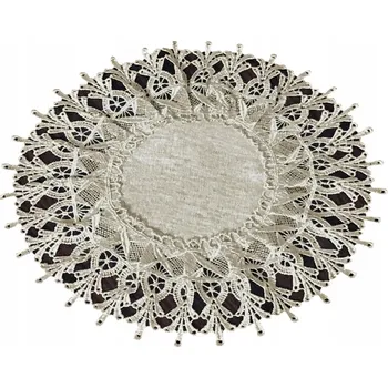 Prostěradlo Ubrousek kulatý polyester 30 cm x 30 cm