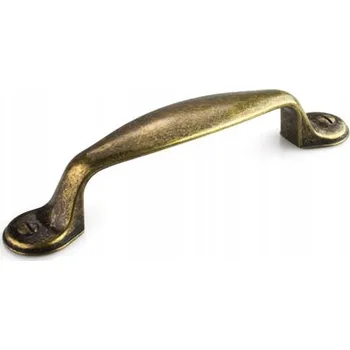Nábytkové kování Nábytková Úchytka L-96 Staré Zlato