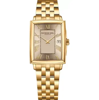 Hodinky Raymond Weil - 5925-P-00100 - Square - 22 x 28 mm - champagne dial