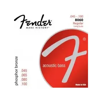 Příslušenství pro strunný nástroj Struny pro akustickou baskytaru Fender 8060 Acoustic Bass Strings Phosphor Bronze .45-.100