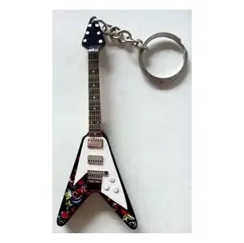 Přívěsek na klíče Music Legends PPT-PD170 Jimi Hendrix Psychedelic Gibson Flying V