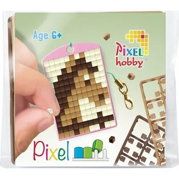 kreativní sada Pixelhobby Pixel klíčenka kůň nebo ježek