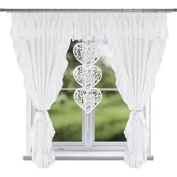 Fliying Dekorační sada Hevro bílá 400x160 cm