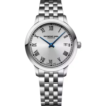 Hodinky Raymond Weil - 5385-ST-00659 - Toccata Ladies Silver Dial Stainless Steel Quartz Watch - 34 mm