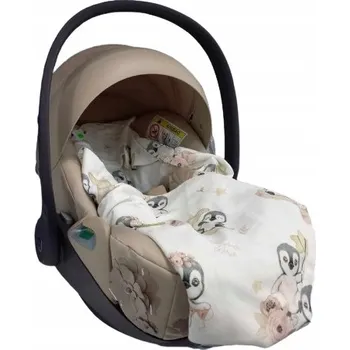 Dětská deka Tenká bambusová deka pro děti do autosedačky Cybex VIVI 90x90 cm