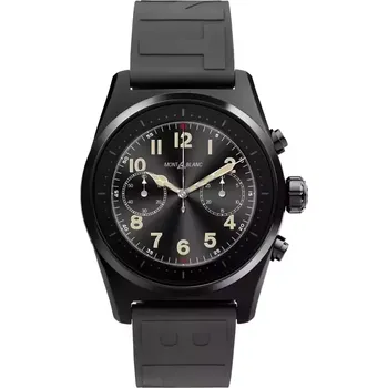 Hodinky Montblanc - MB128408 - Montblanc Summit Lite Aluminium in Schwarz mit Kautschuk - Montblanc Summit Lite Aluminium in Schwarz mit Kautschuk