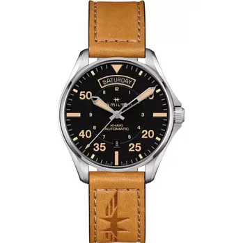 Módní doplněk Hamilton - H64645531 - PILOT DAY DATE AUTO