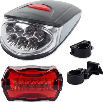 Cyklosvítilna Sada LED světel na kolo