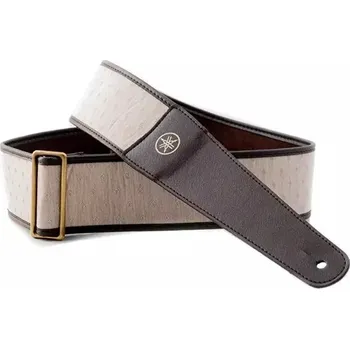 Kytarový popruh Řemen kytarový Yamaha RightOn! Songwriter White