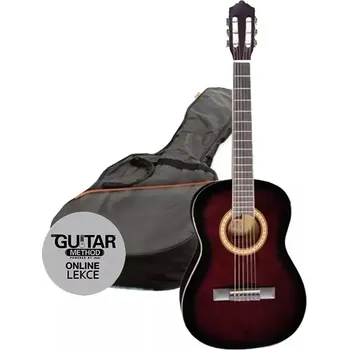 Klasická kytara Klasická kytara paket 4/4 Ashton SPCG 44 TP Pack (fialová)