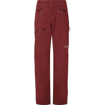 Dámské kalhoty RAB KHROMA KINETIC dámské kalhoty Oxblood red Velikost: L