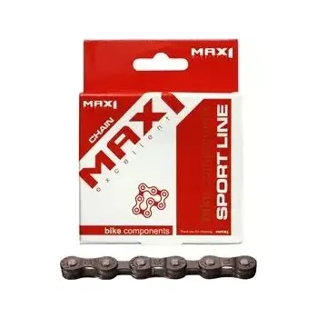 Řetěz na kolo Řetěz Max1 8 speed, 116čl, hnědý