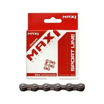 Řetěz na kolo Řetěz Max1 5,6 speed, hnědý, 116 čl