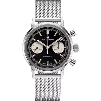 Hodinky Hamilton - H38429130 - Intra-Matic Chronograph H
