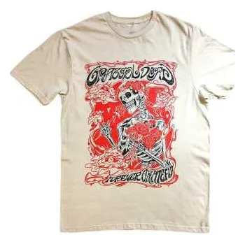 Pánské tričko Grateful Dead: Grateful Dead Unisex T-shirt: Forever Red Frame (x-large) XL