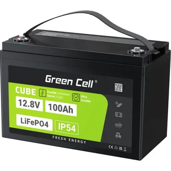 Green Cell Cube LiFePO4 LFPGC12V100AH…