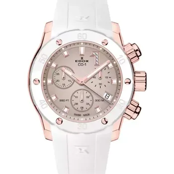 Hodinky Edox - 10255 37RBCABBE - Chronolady Quartz Chronograph