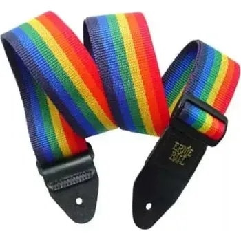 Kytarový popruh Řemen kytarový Ernie Ball EB 4044 Polypro Strap Rainbow