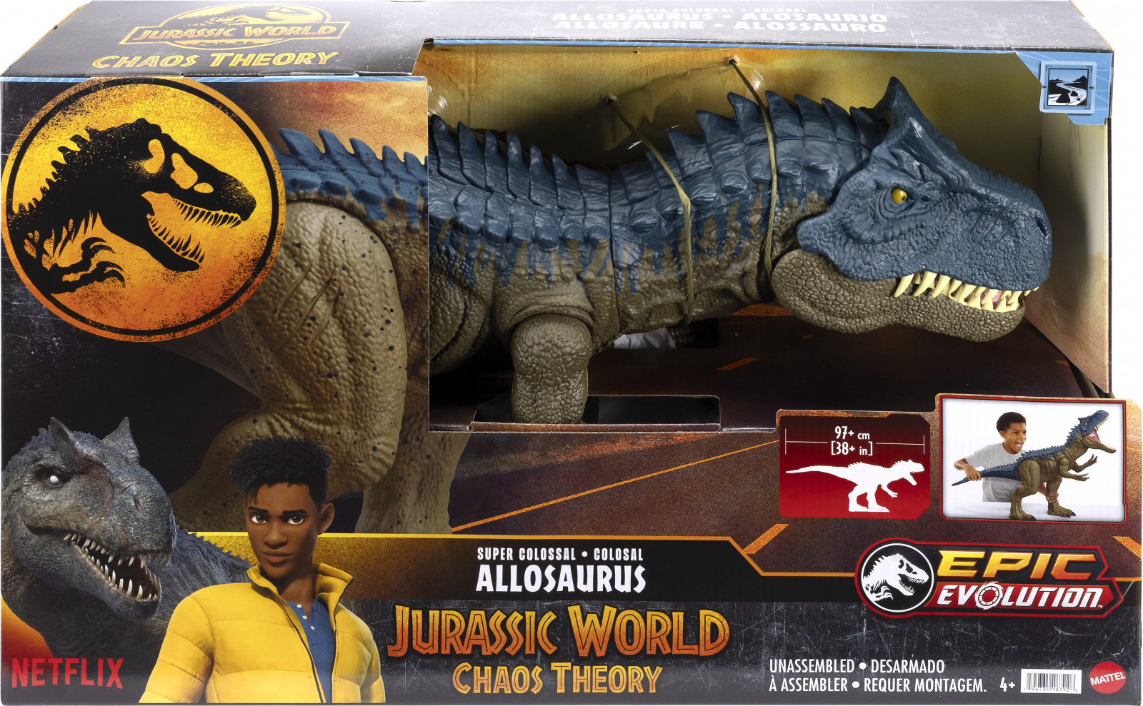 HOT Chaos Theory Jurassic World Mattel T Rex Chaos Theory Rex