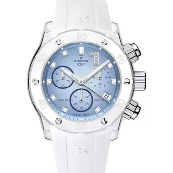 Hodinky Edox - 10255-3BCAB-BUCIDN - Chronolady Quartz Chronograph