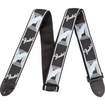 Příslušenství pro strunný nástroj Řemen kytarový Fender Mono Strap BLK/LTGREY/DKGREY